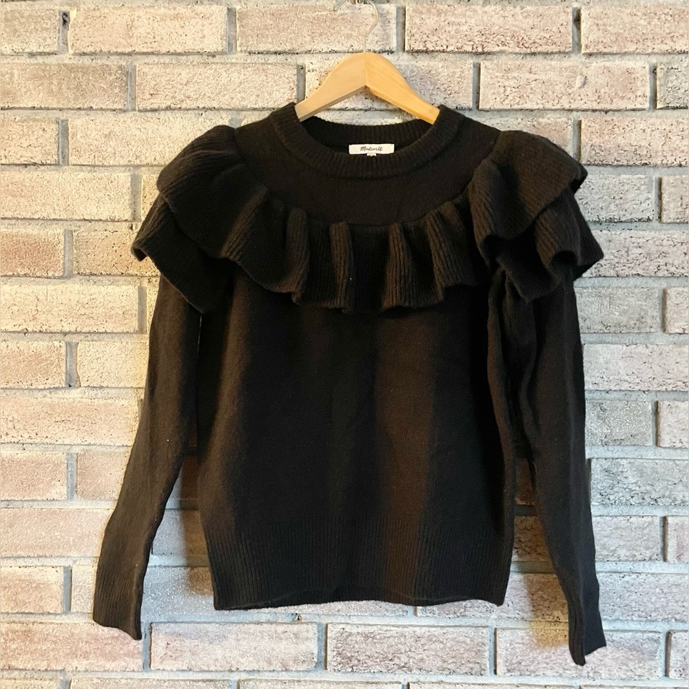 NWT Madewell Ruffle sweater